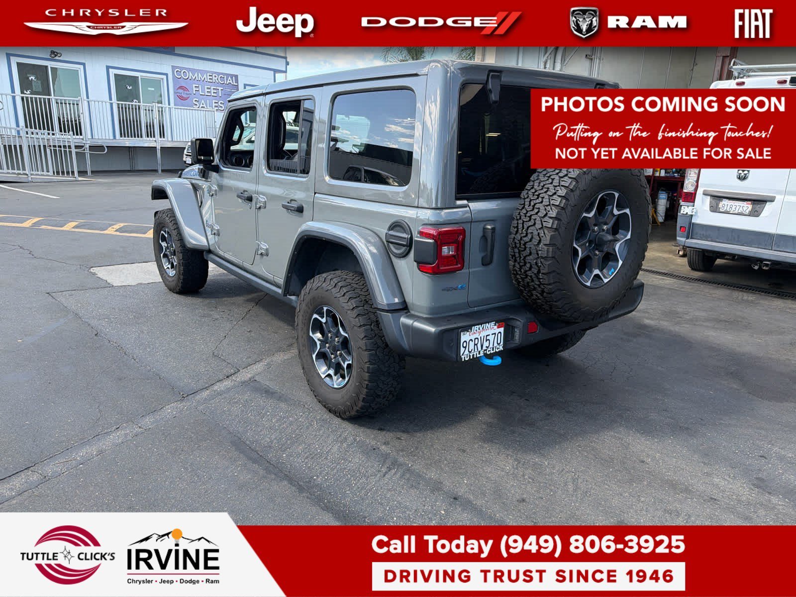 Used 2022 Sting-Gray Clearcoat Jeep Unlimited Rubicon image 4