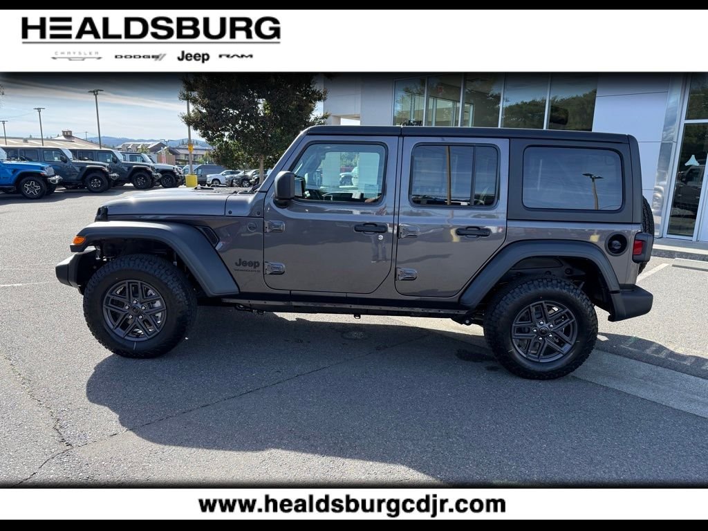 New 2026 Granite Crystal Metallic Clear-Coat Exterior Paint Jeep Sport S image 2