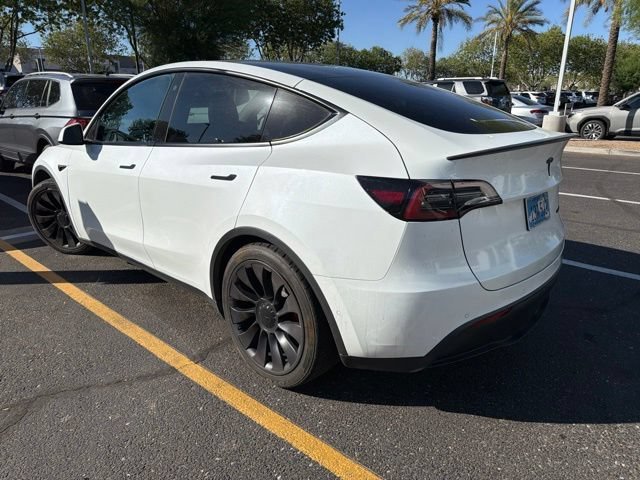Used 2022 Pearl White Multi-Coat Tesla Performance image 4