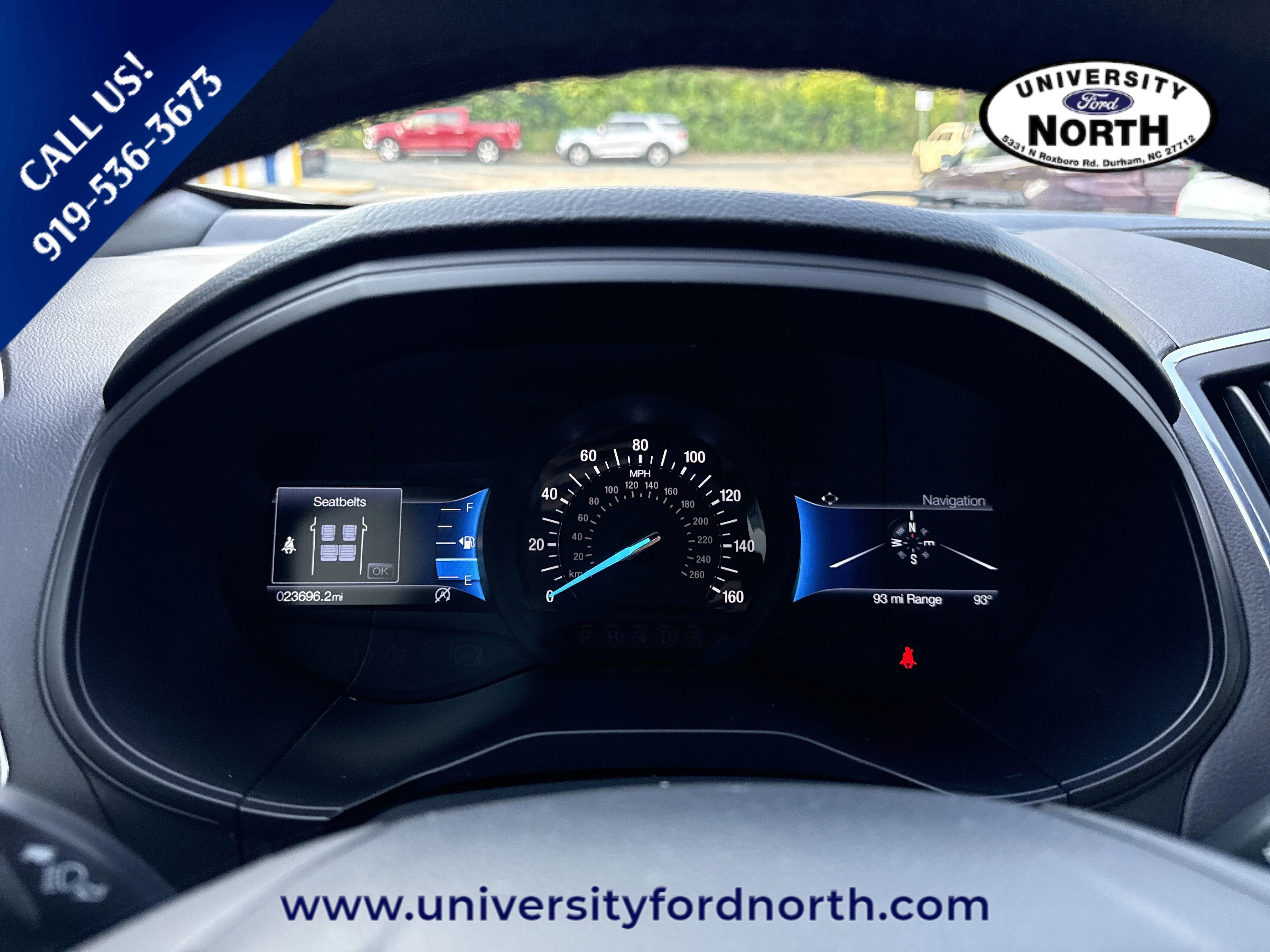 Used 2024 Star White Metallic Tri-Coat Ford Titanium image 21