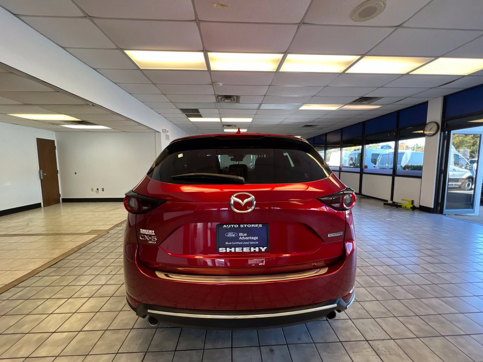 Used 2021 Soul Red Crystal Metallic Mazda Touring image 8