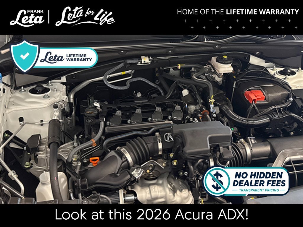New 2026 Platinum White Pearl Acura w/A-Spec Package image 13