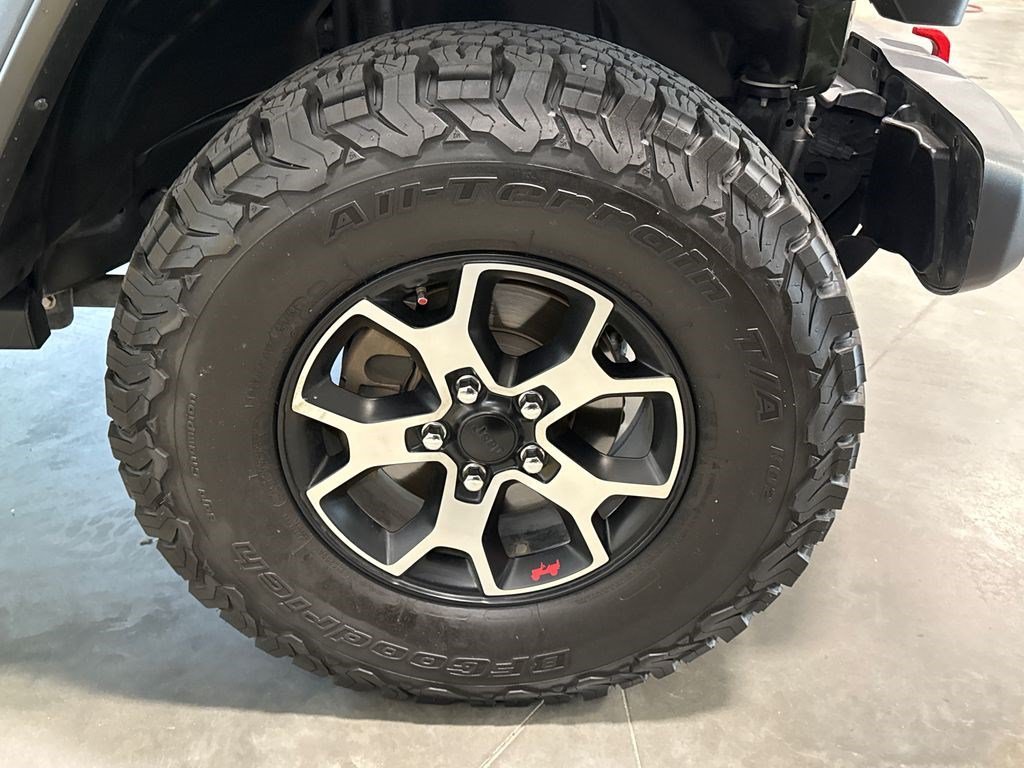 Used 2021 Sarge Green Clearcoat Jeep Unlimited Rubicon image 16