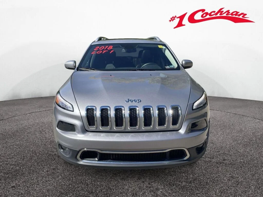 Used 2018 Billet Silver Metallic Clearcoat Jeep Limited image 12