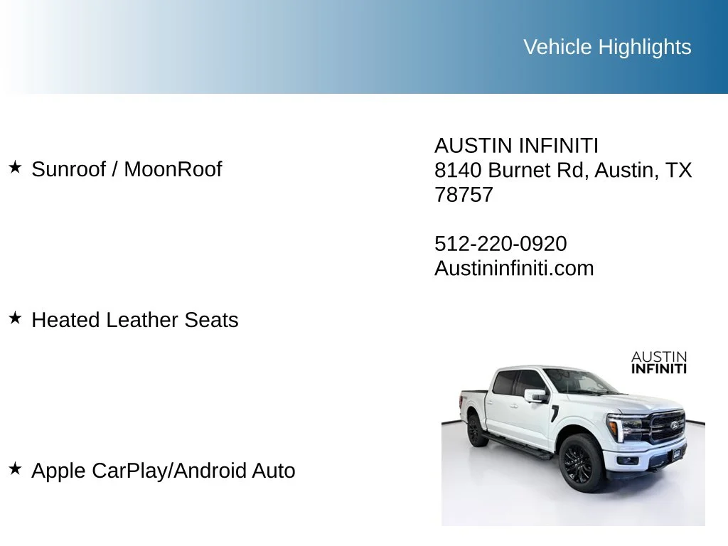 Used 2026 White Ford Lariat image 10