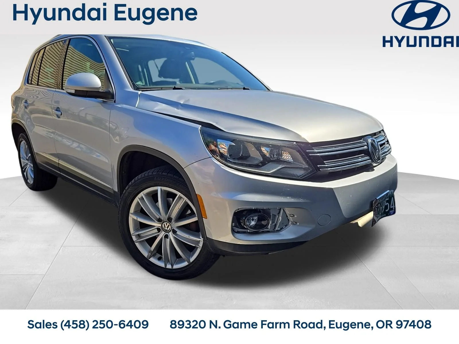 Used 2016 Silver Volkswagen SE image 1