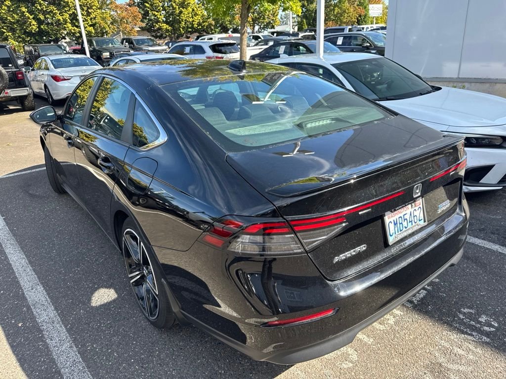Certified Used 2024 Crystal Black Pearl Honda Sport image 4