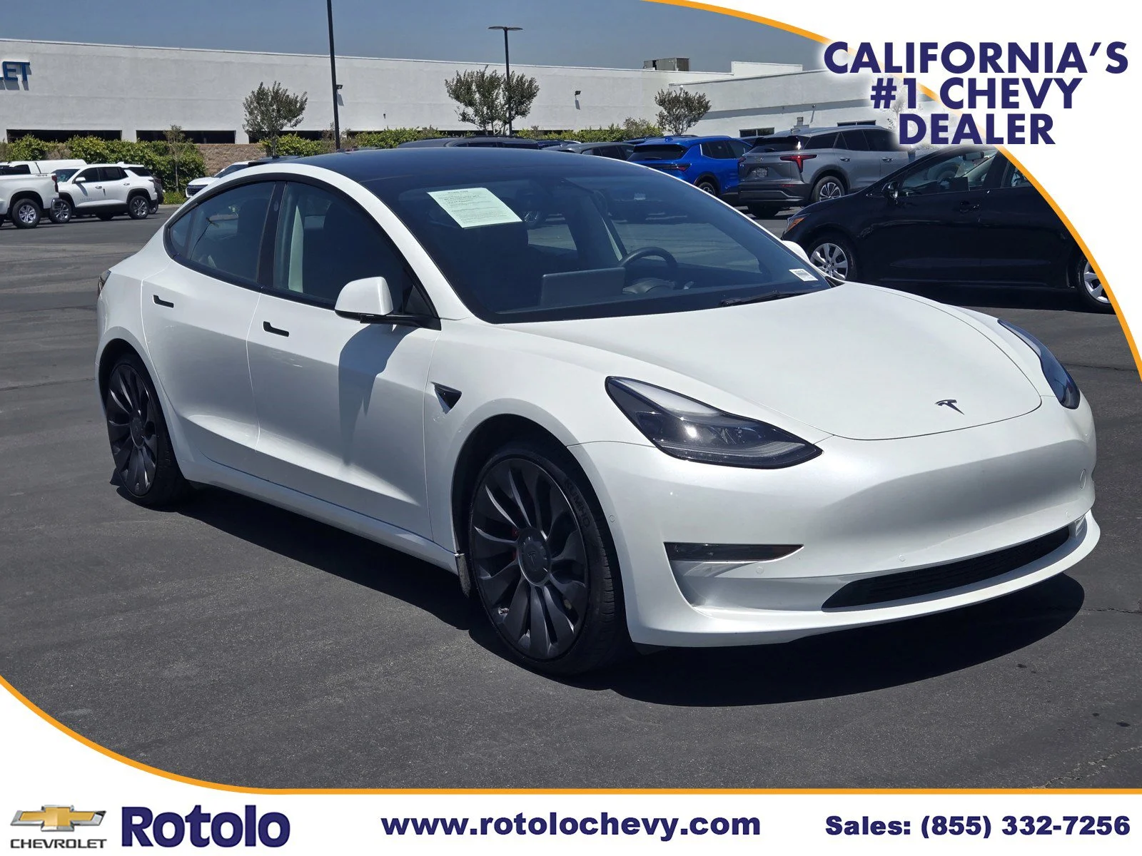 2022 Tesla Model 3 Performance Dual Motor All-Wheel Drive's photo
