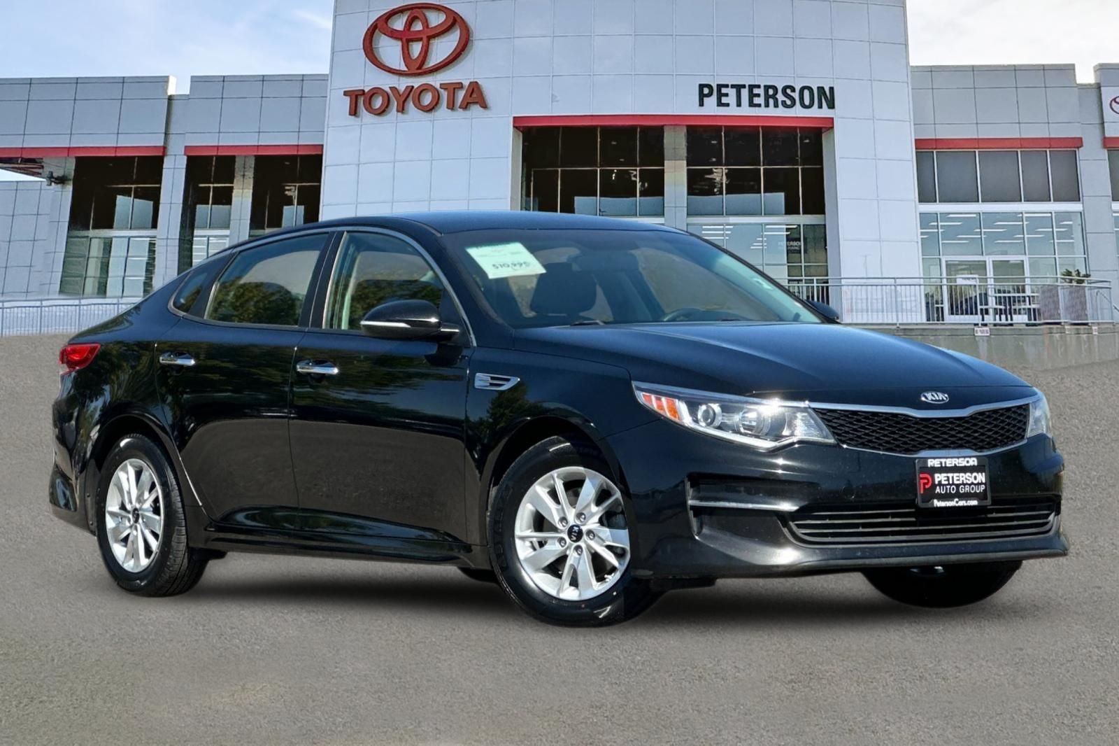 Used 2017 Black Kia LX image 2