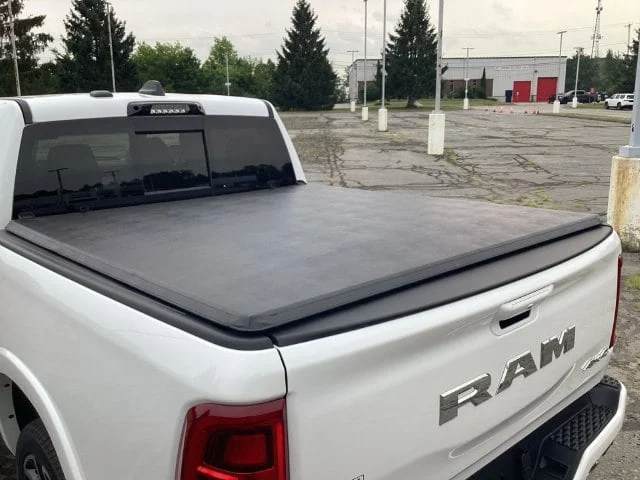 New 2026 Ivory White Tri-Coat Pearlcoat Ram LIMITED LONGHORN CREW CAB 4X4 5