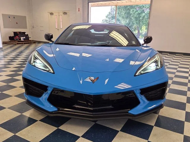 Used 2024 Blue Chevrolet Stingray image 2