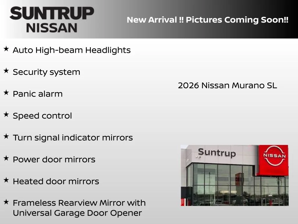 New 2026 Black Nissan SL image 6