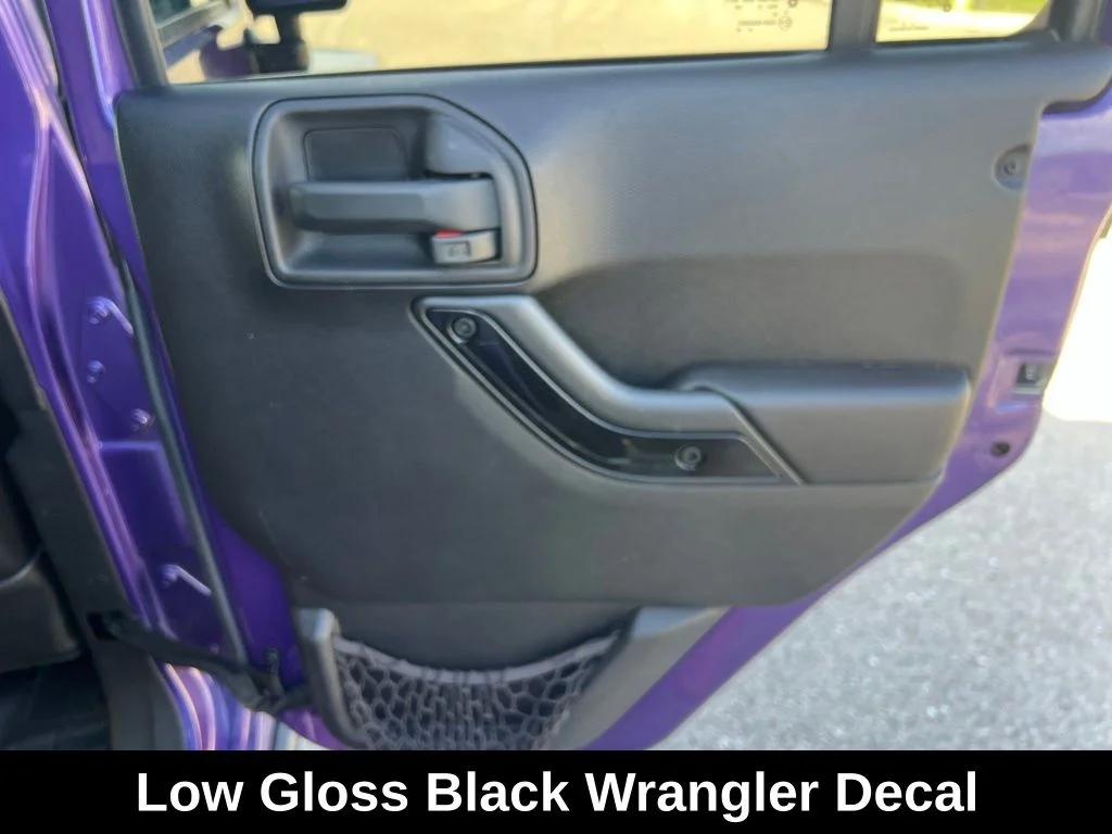 Certified Used 2016 Purple Jeep Unlimited Sahara image 18