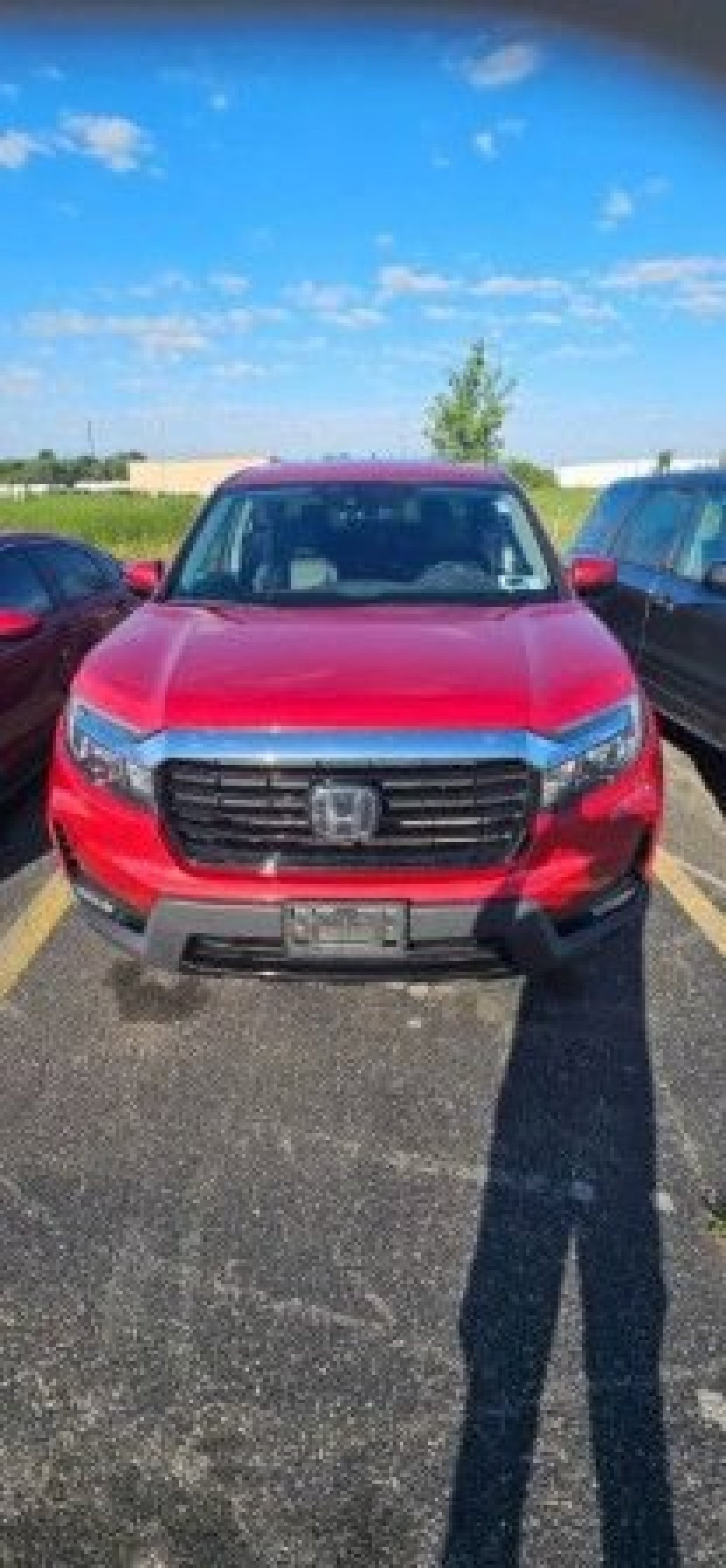 Certified Used 2022 Radiant Red Metallic II Honda AWD RTL-E image 9