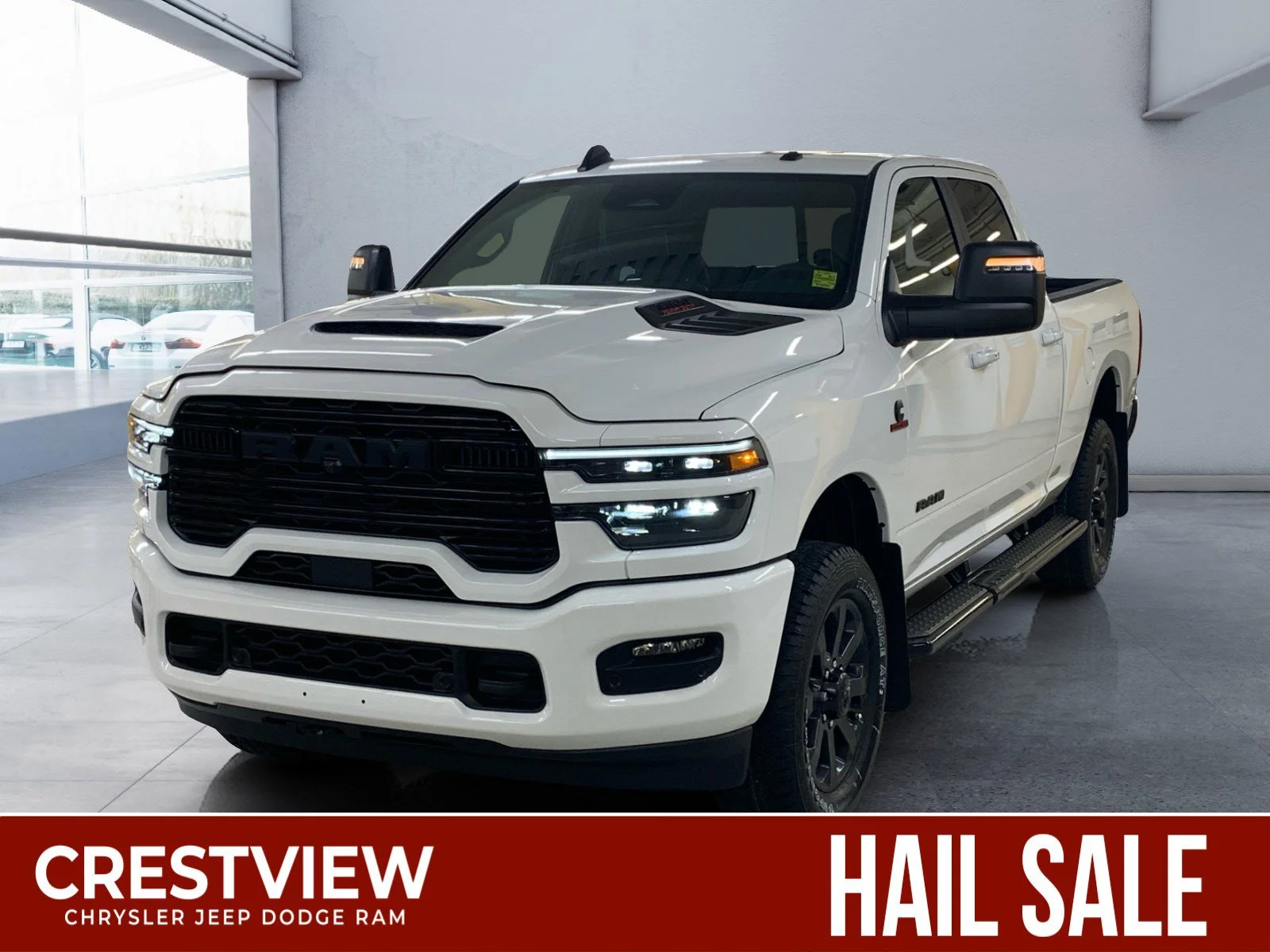New 2026 Bright White Ram Laramie image 1