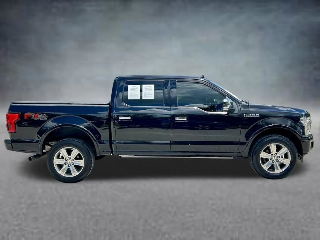 Used 2019 Black Metallic Ford Platinum image 4