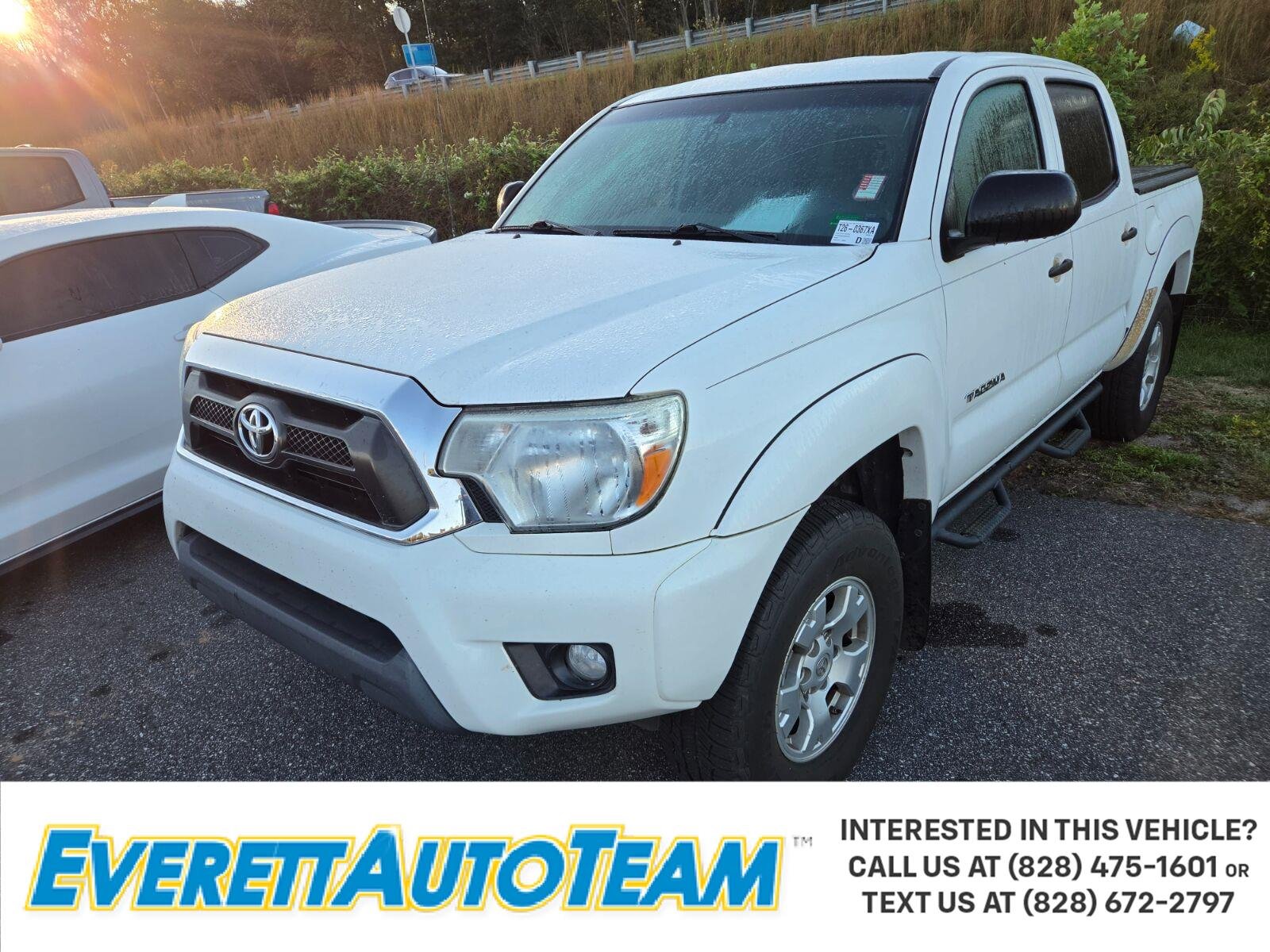 Super White 2014 Toyota Tacoma Pickup Truck 4X2 