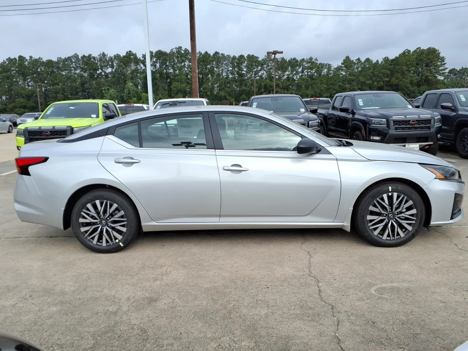 2026 Nissan Altima SV Silver at Robbins Nissan