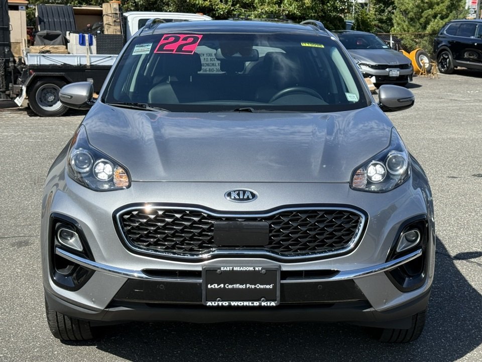 Certified 2022 Kia Sportage EX with VIN KNDPNCAC1N7989726 for sale in East Meadow, NY