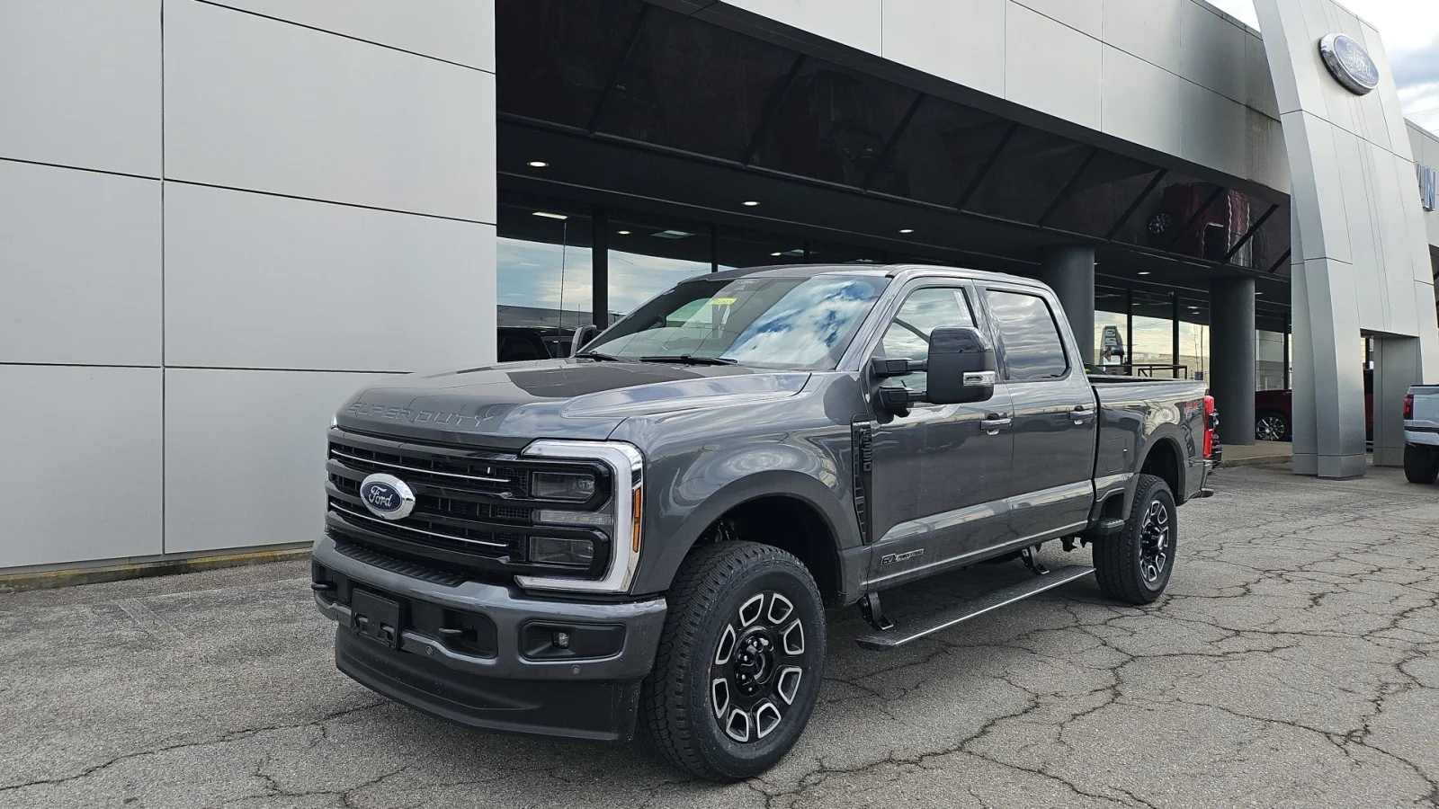 New 2026 Carbonized Gray Metallic Ford Platinum image 2