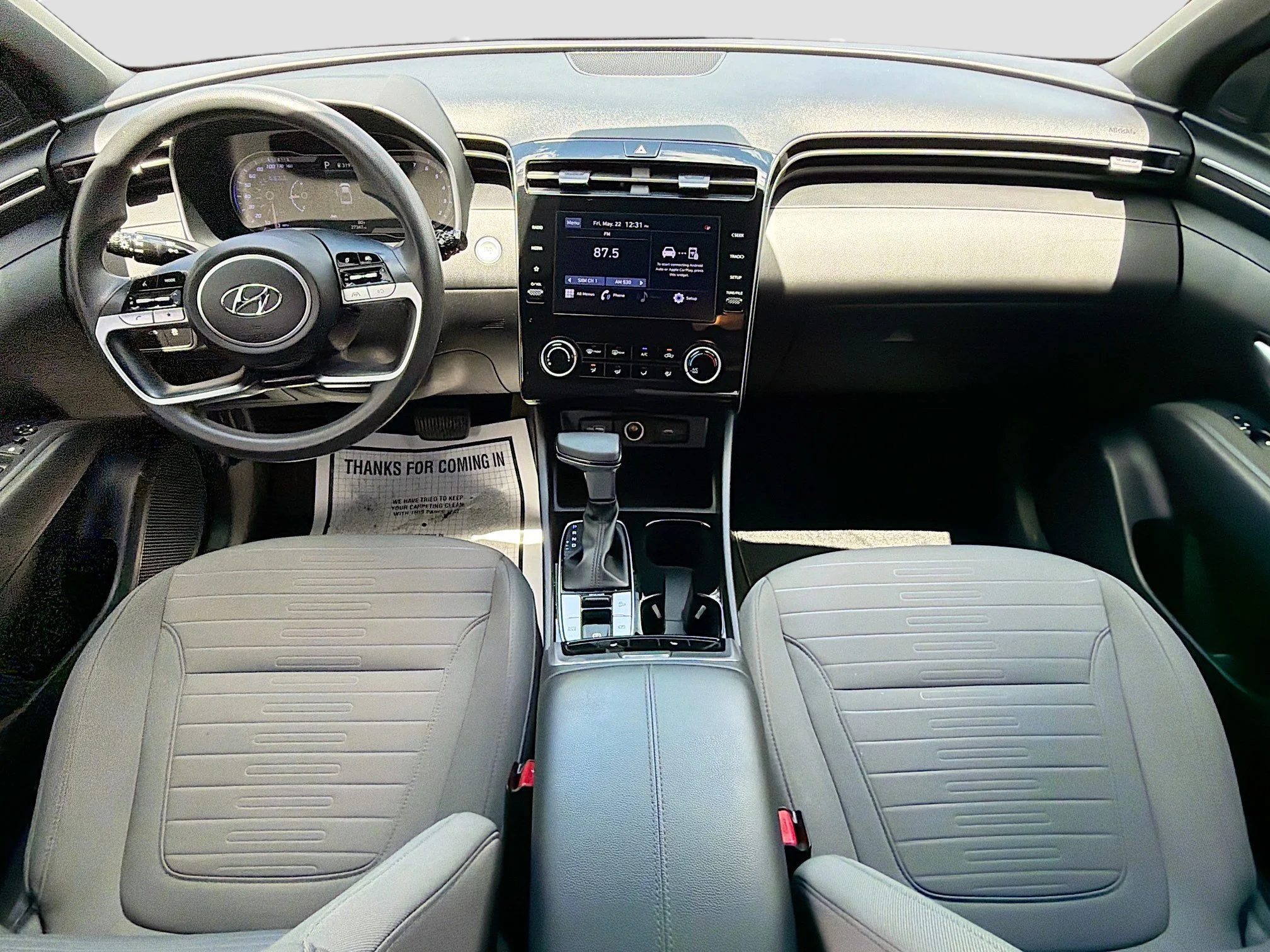 Used 2022 Phantom Black Hyundai SEL image 14