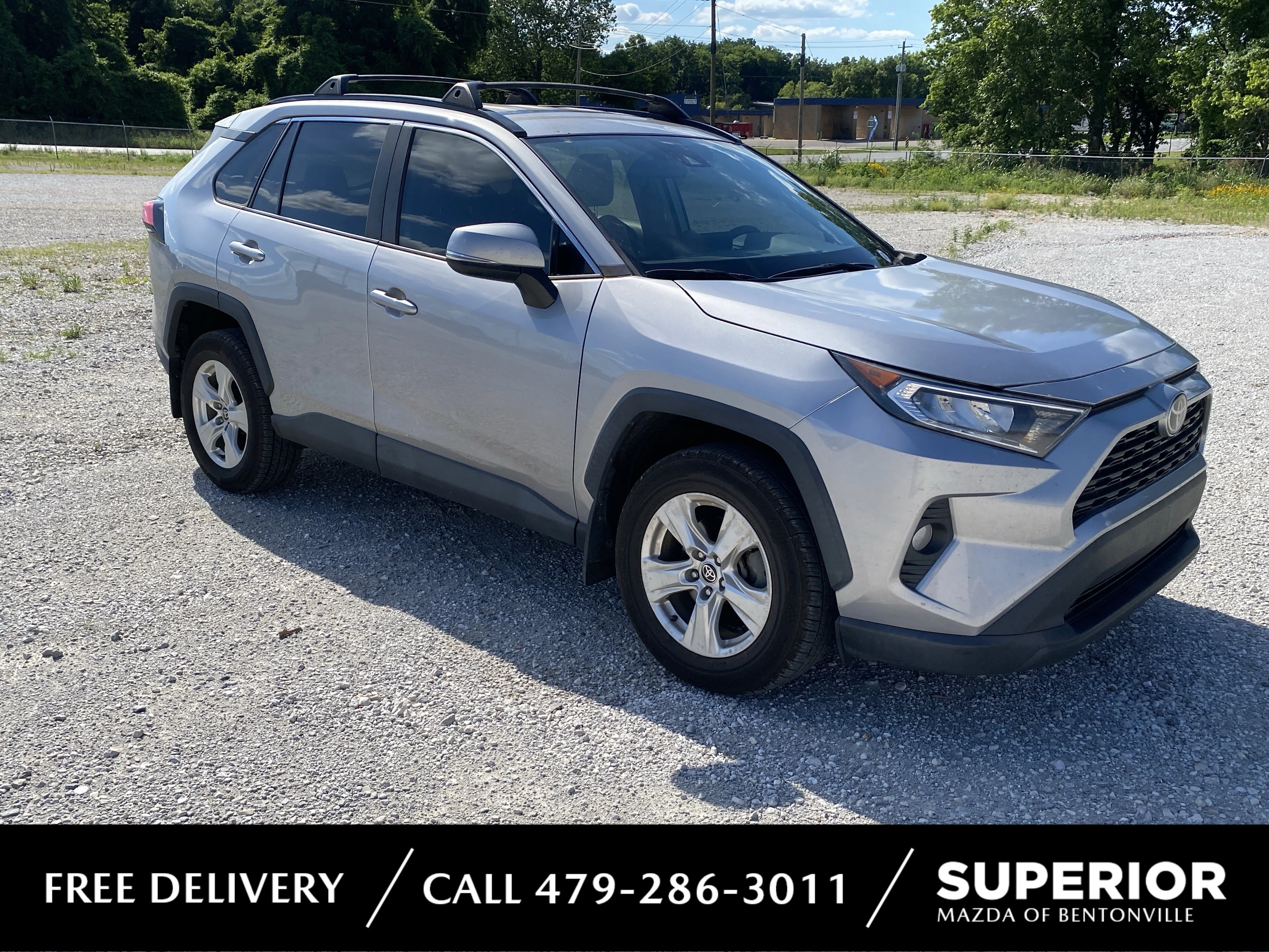 Used 2021 Silver Toyota XLE image 1