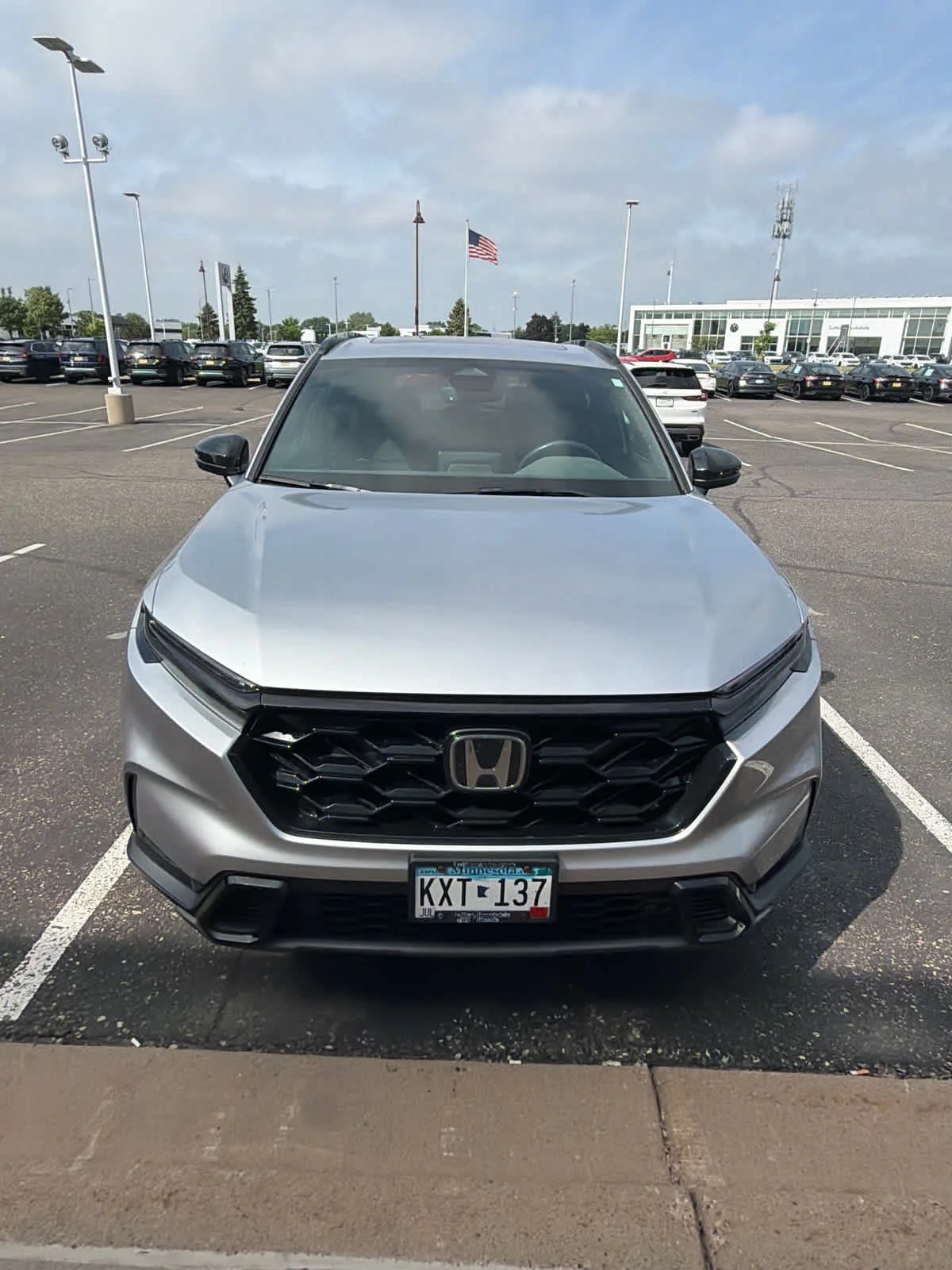 Used 2024 Lunar Silver Metallic Honda Sport-L image 2