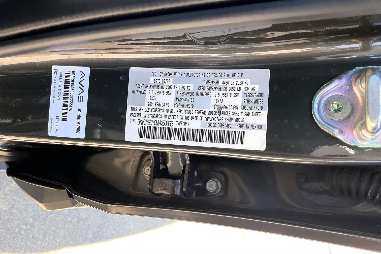 Used 2022 Machine Gray Metallic Mazda 2.5 Turbo Premium Package image 35