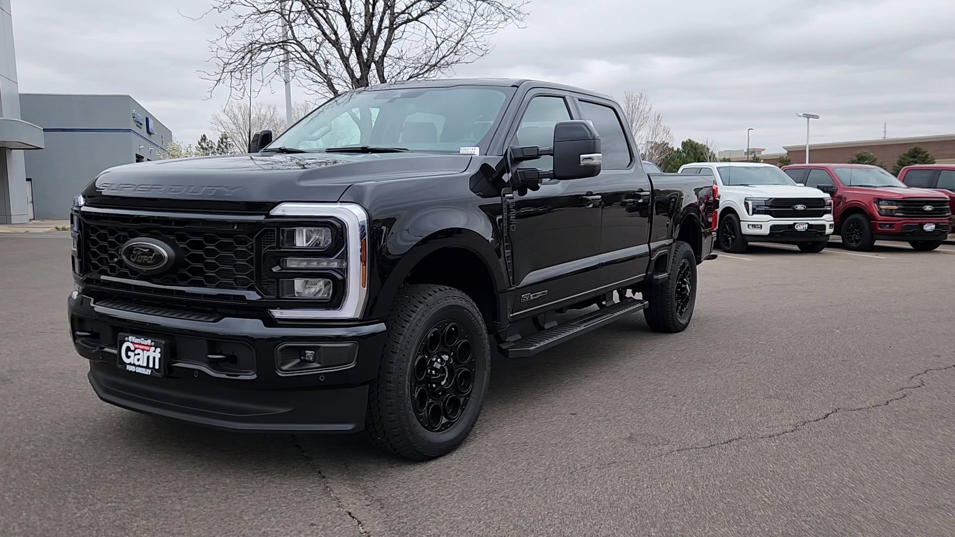 New 2026 Agate Black Metallic Ford LARIAT image 2
