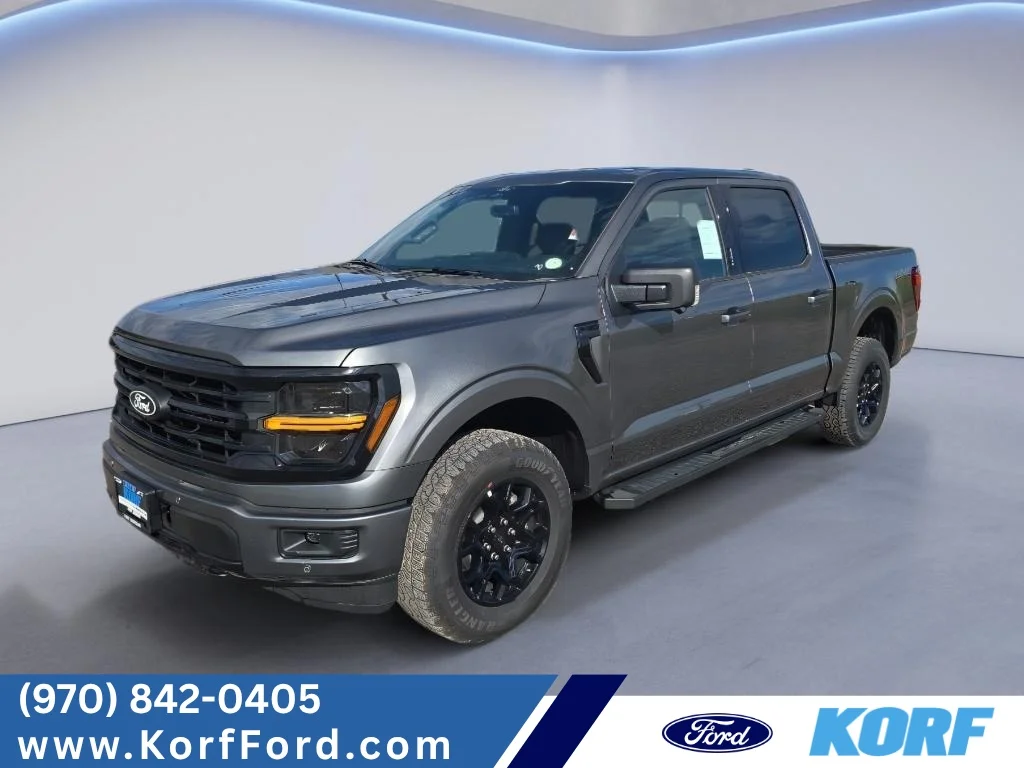New 2026 Carbonized Gray Metallic Ford XLT image 1