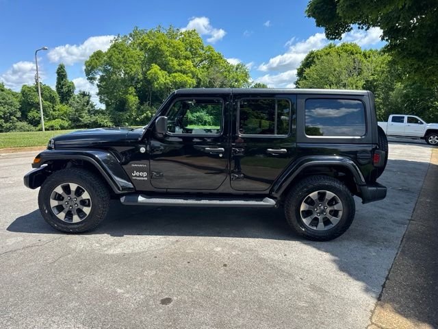 Used 2019 Black Jeep Unlimited Sahara image 4