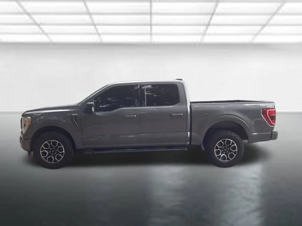 Certified Used 2021 Carbonized Gray Metallic Ford XLT image 2