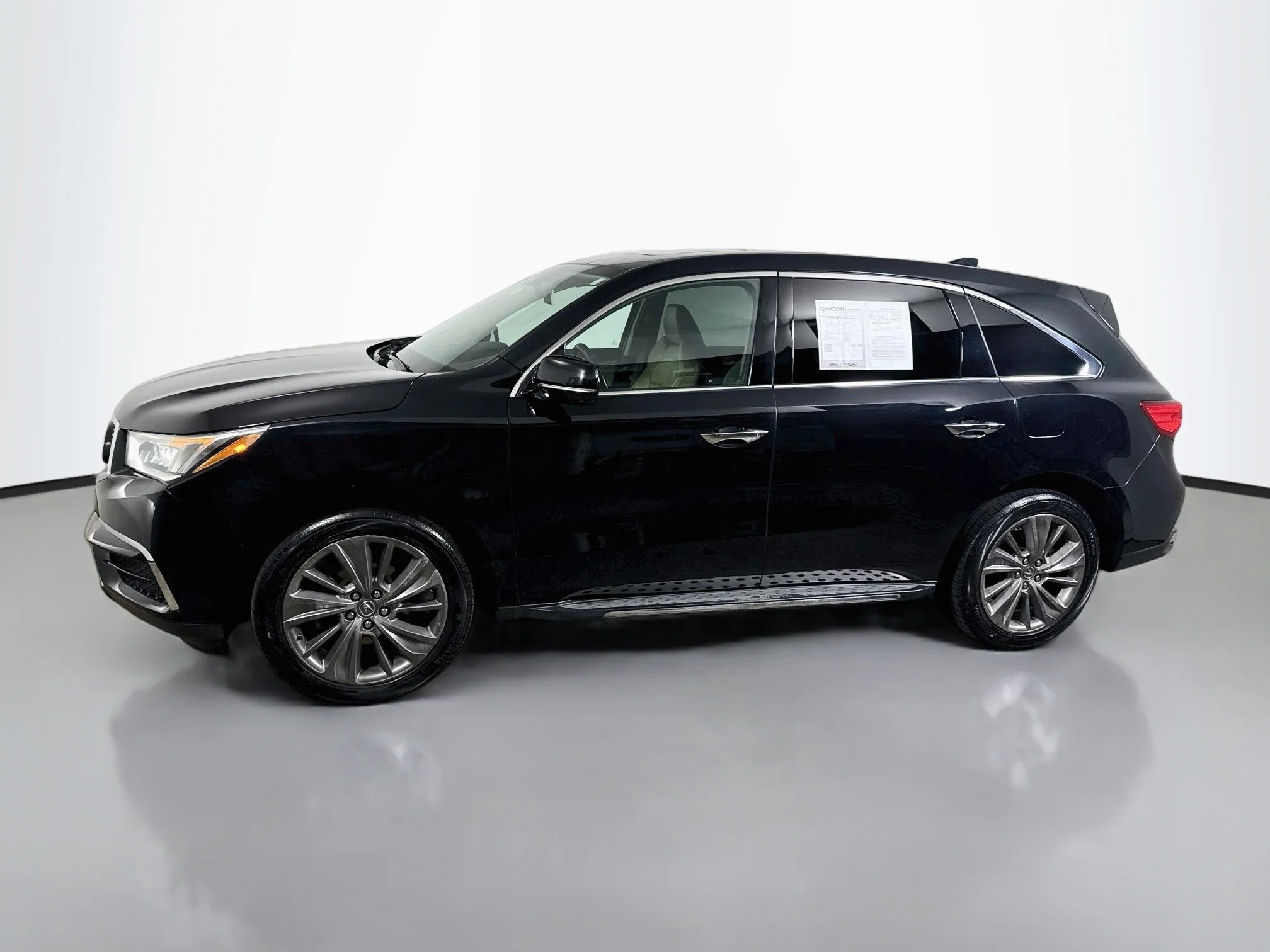 Used 2017 Crystal Black Pearl Acura w/Technology Pkg image 3