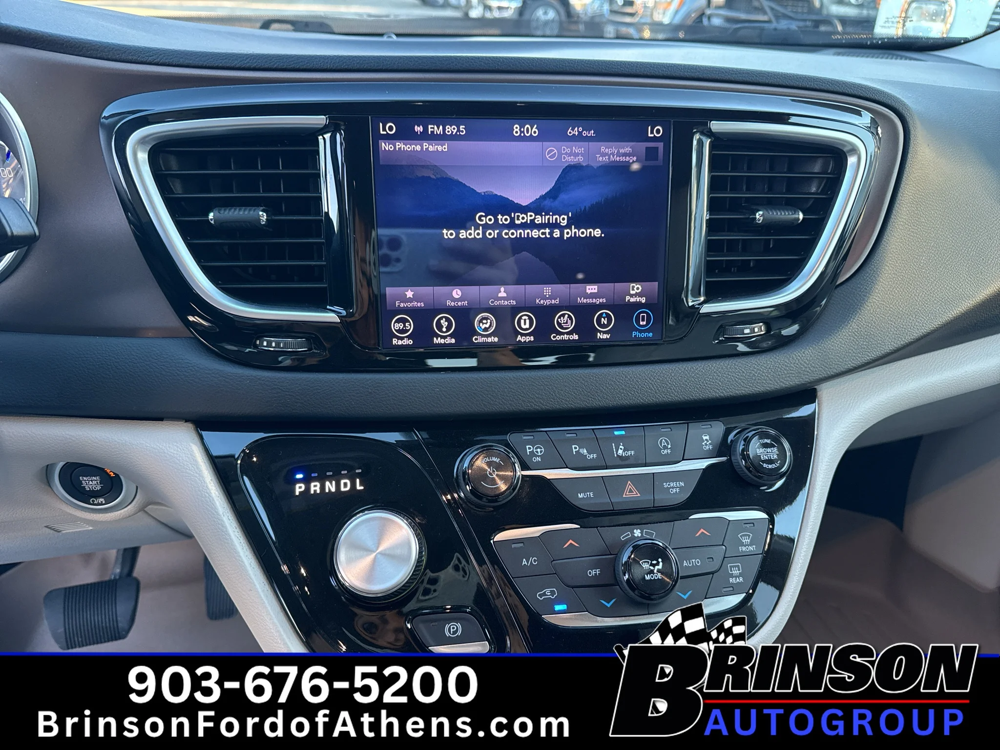 Used 2019 Brilliant Black Crystal Pearlcoat Chrysler Touring L Plus image 32
