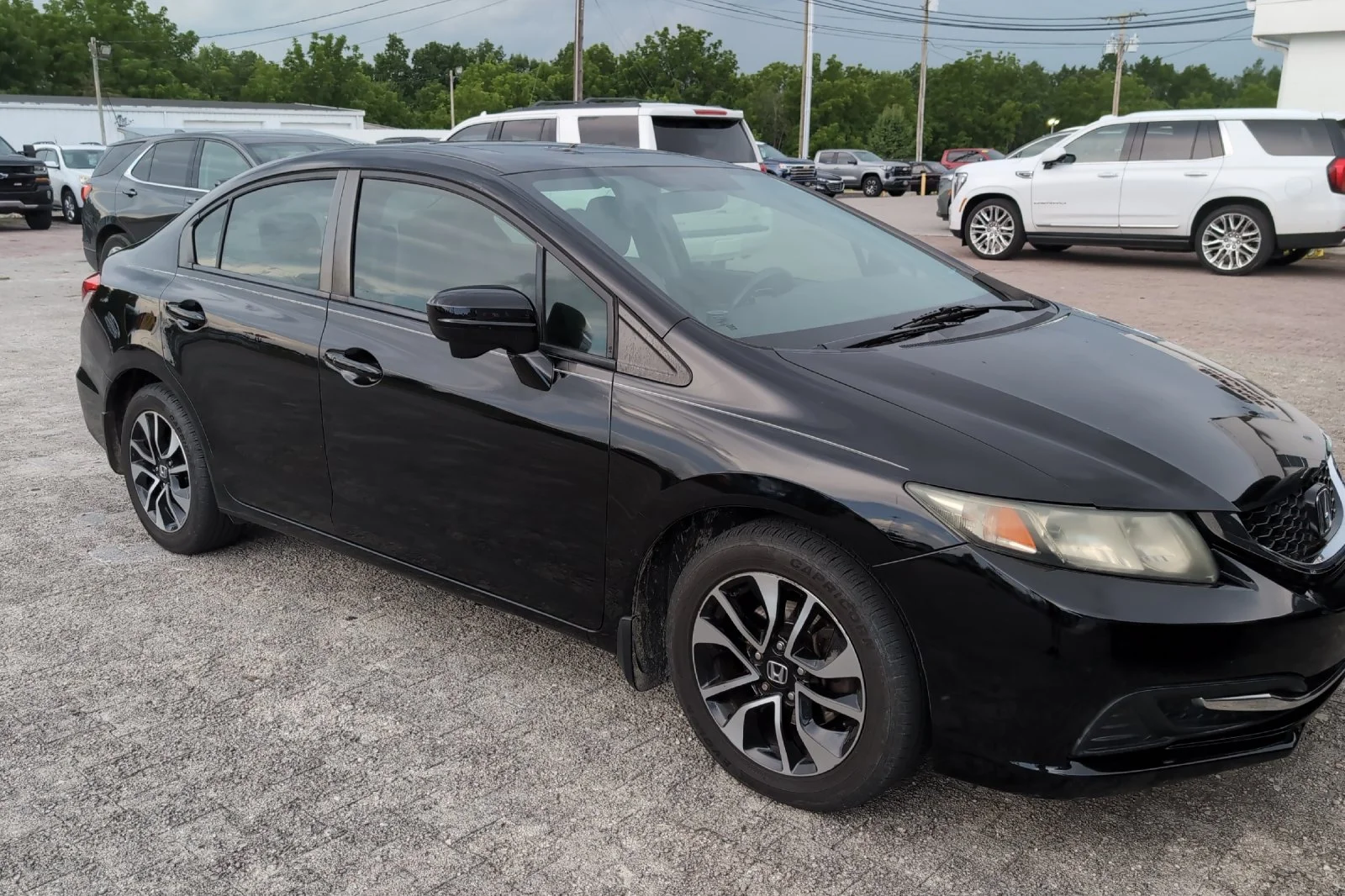 Used 2015 Honda Civic EX with VIN 2HGFB2F81FH500316 for sale in Crossville, TN