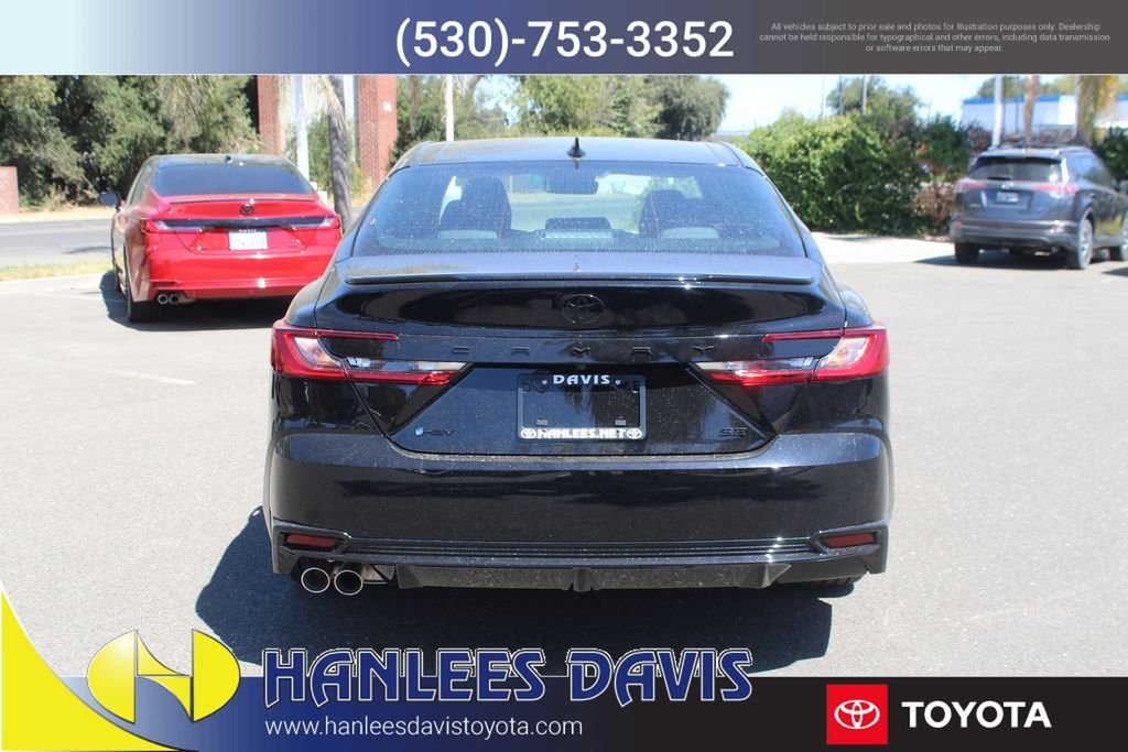 New 2026 Black Toyota SE Nightshade image 8