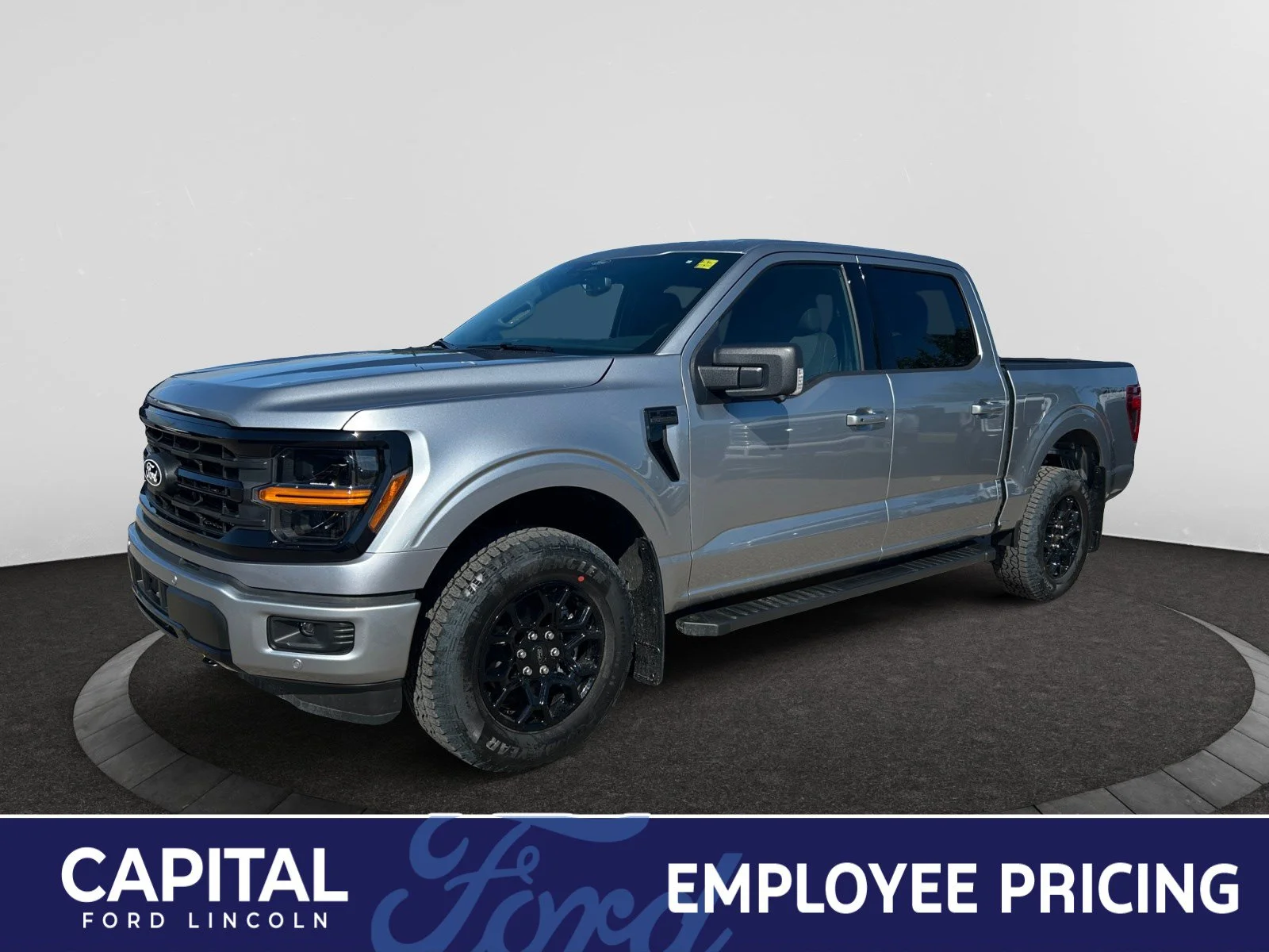 New 2026 Iconic Silver Metallic Ford XLT image 1