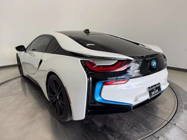 Used 2016 Crystal White Pearl Metallic w/BMW i Frozen Blue BMW Base image 7
