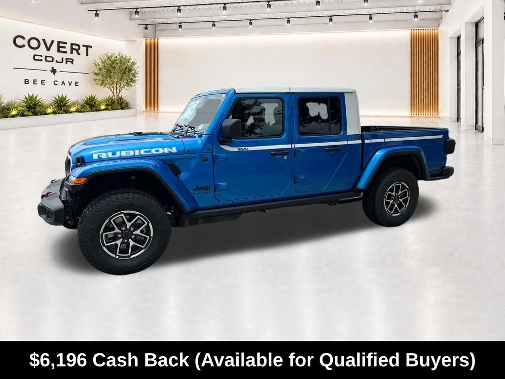 New 2026 Hydro Blue Pearlcoat Jeep Rubicon image 5