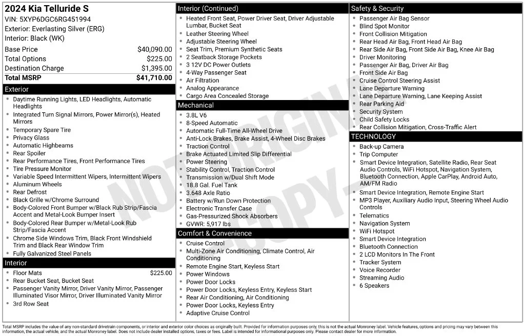 Used 2024 Silver Kia S image 7