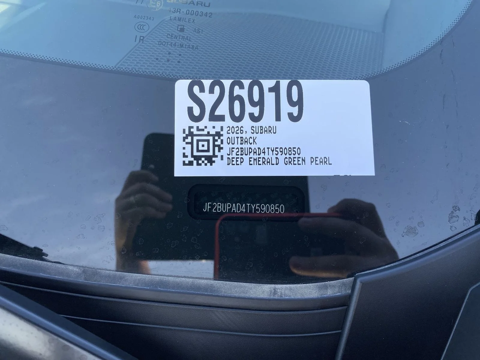 New 2026 DEEP EMERALD GREEN PEARL Subaru Premium image 3