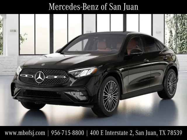 New 2027 Black Mercedes-Benz GLC 300 Coupe image 1