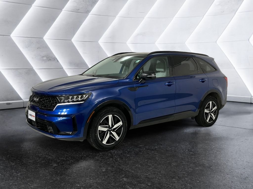 Used 2023 Blue Kia EX image 3
