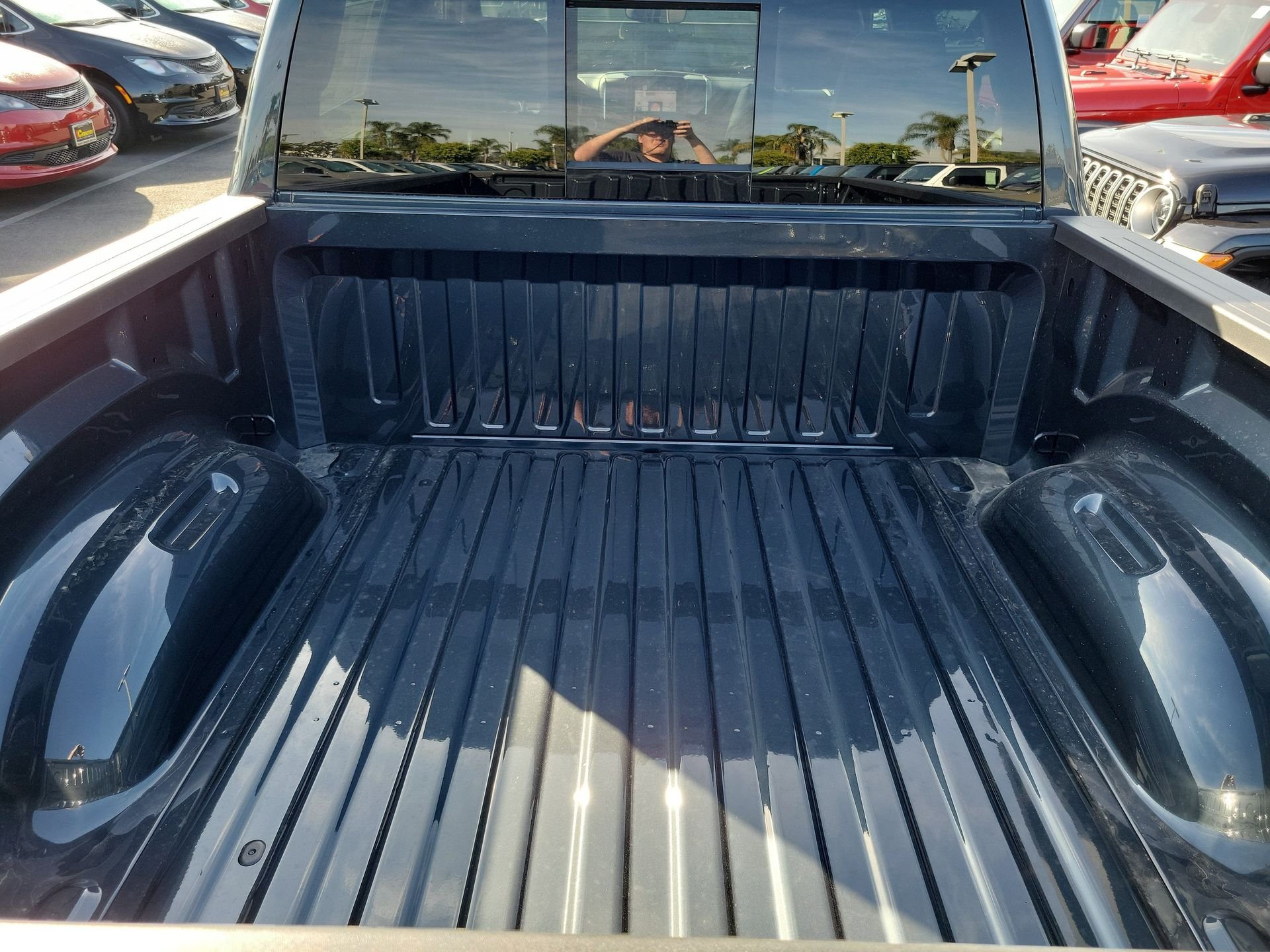 New 2026 Forged Blue Metallic Exterior Paint RAM Laramie image 17