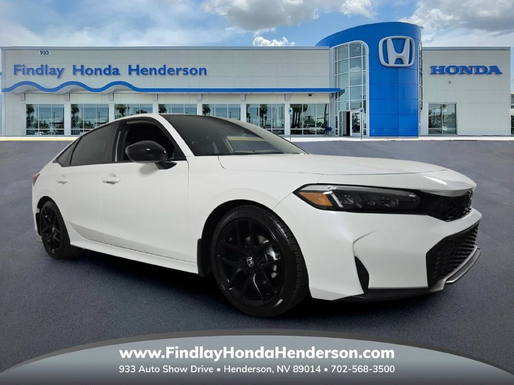 Certified Used 2026 Platinum White Pearl Honda Sport image 1