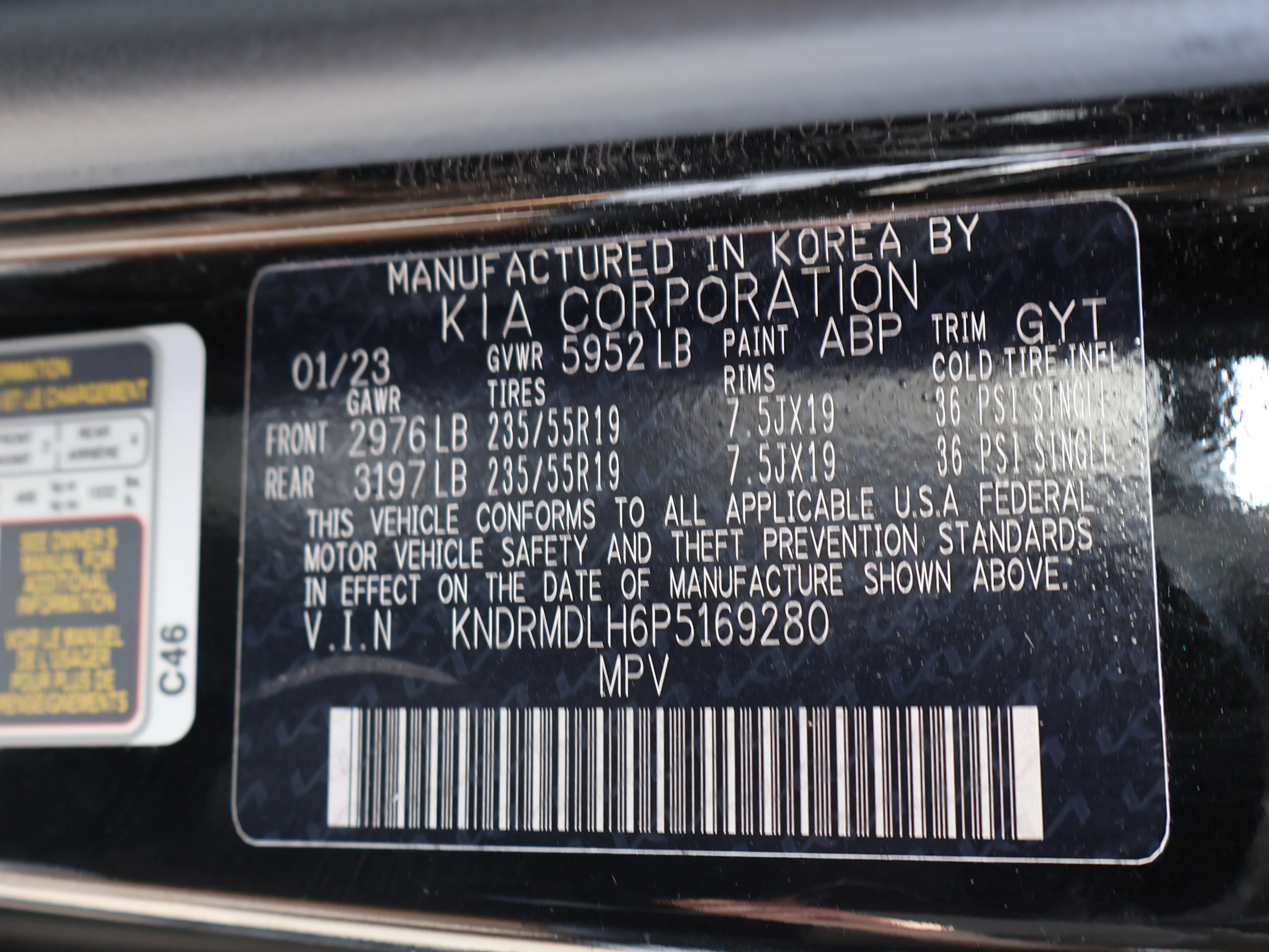 Used 2023 Aurora Black Kia SX Prestige image 54