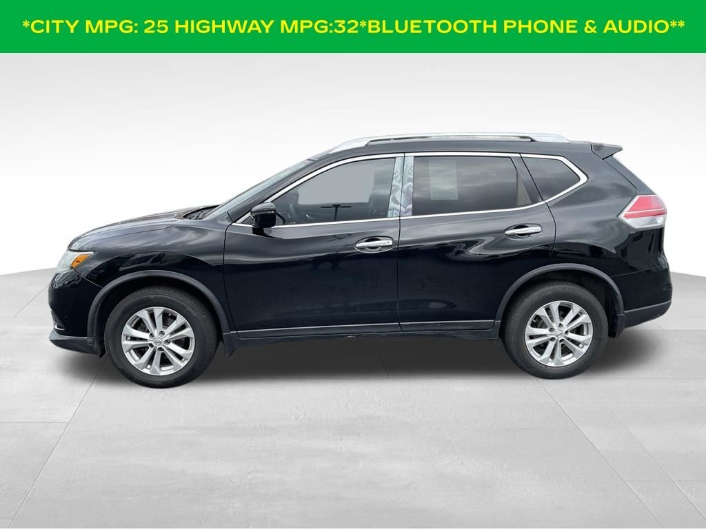 Used 2015 Nissan Rogue SV with VIN KNMAT2MV4FP554185 for sale in Barberton, OH