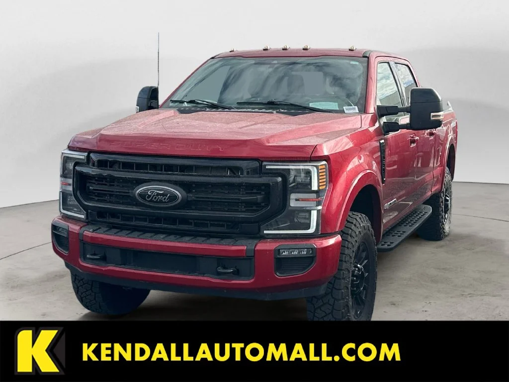 Used 2022 Red Ford Lariat image 1