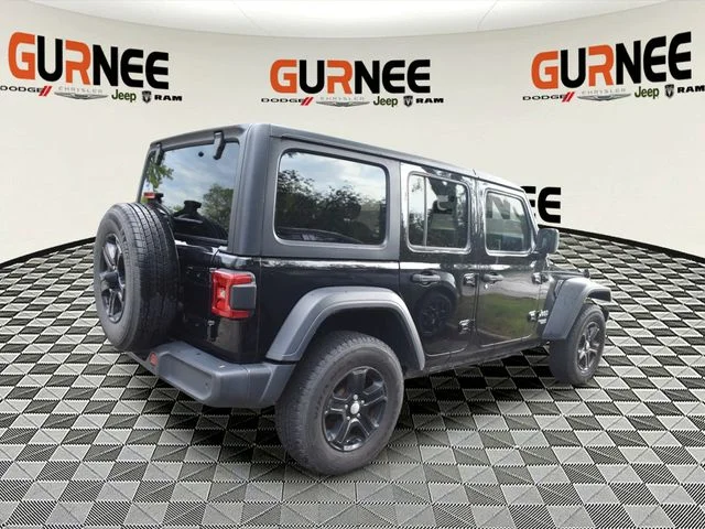Used 2018 Jeep All-New Wrangler Unlimited Sport S with VIN 1C4HJXDGXJW128602 for sale in Gurnee, IL