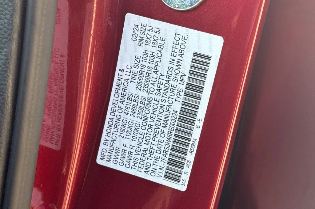 Used 2024 sparkle silver metallic Honda EX image 36